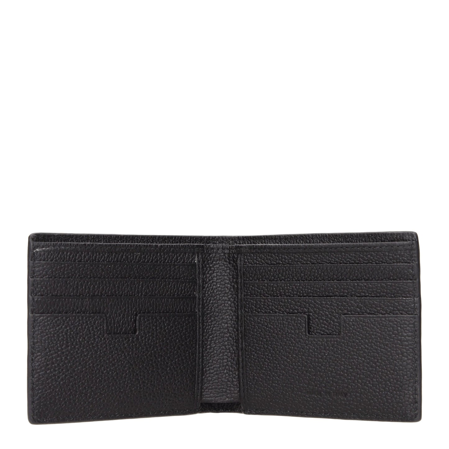 Portefeuilles en cuir noir Testoni