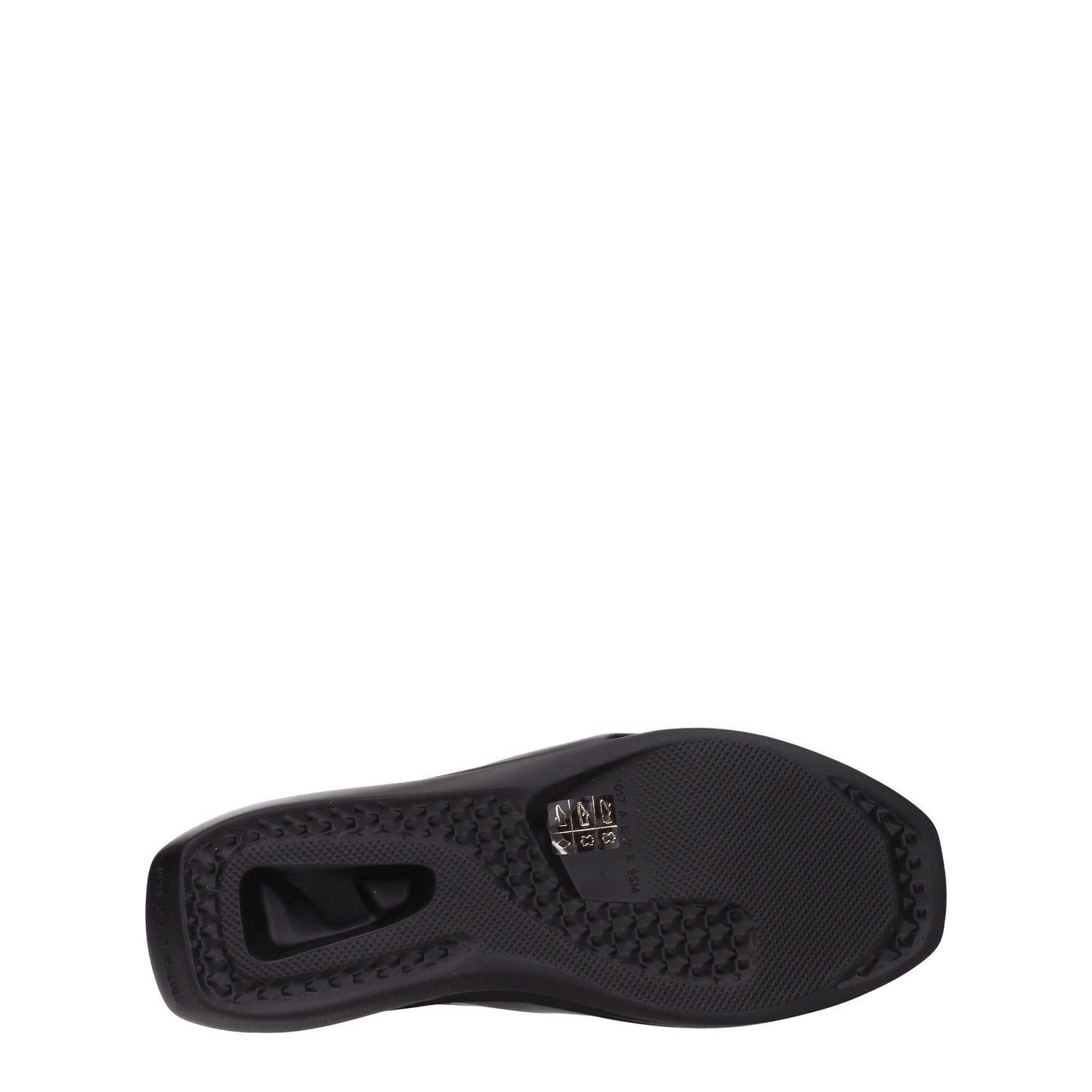 Alyx Zwarte Lederen Slippers Sandalen