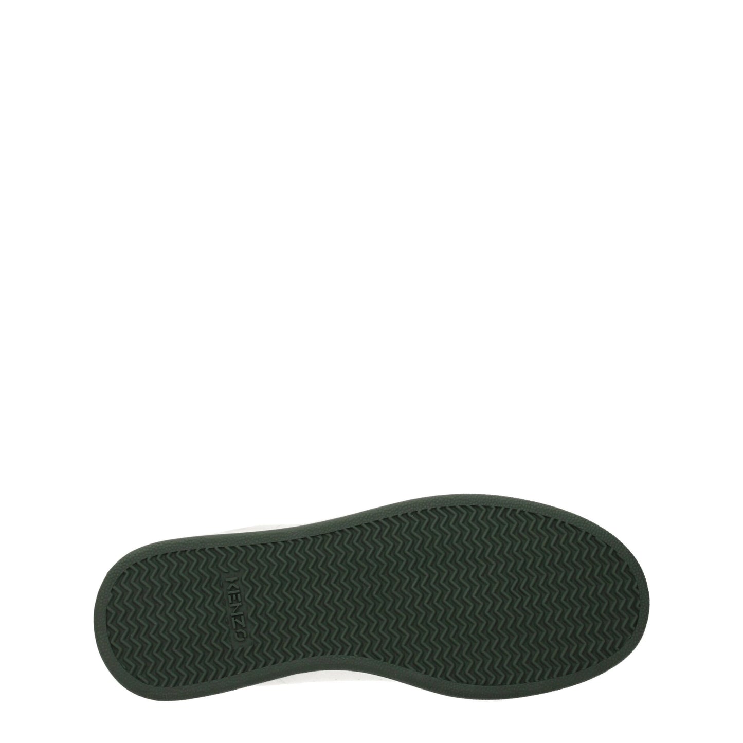 Kenzo, baskets basses en cuir multicolore