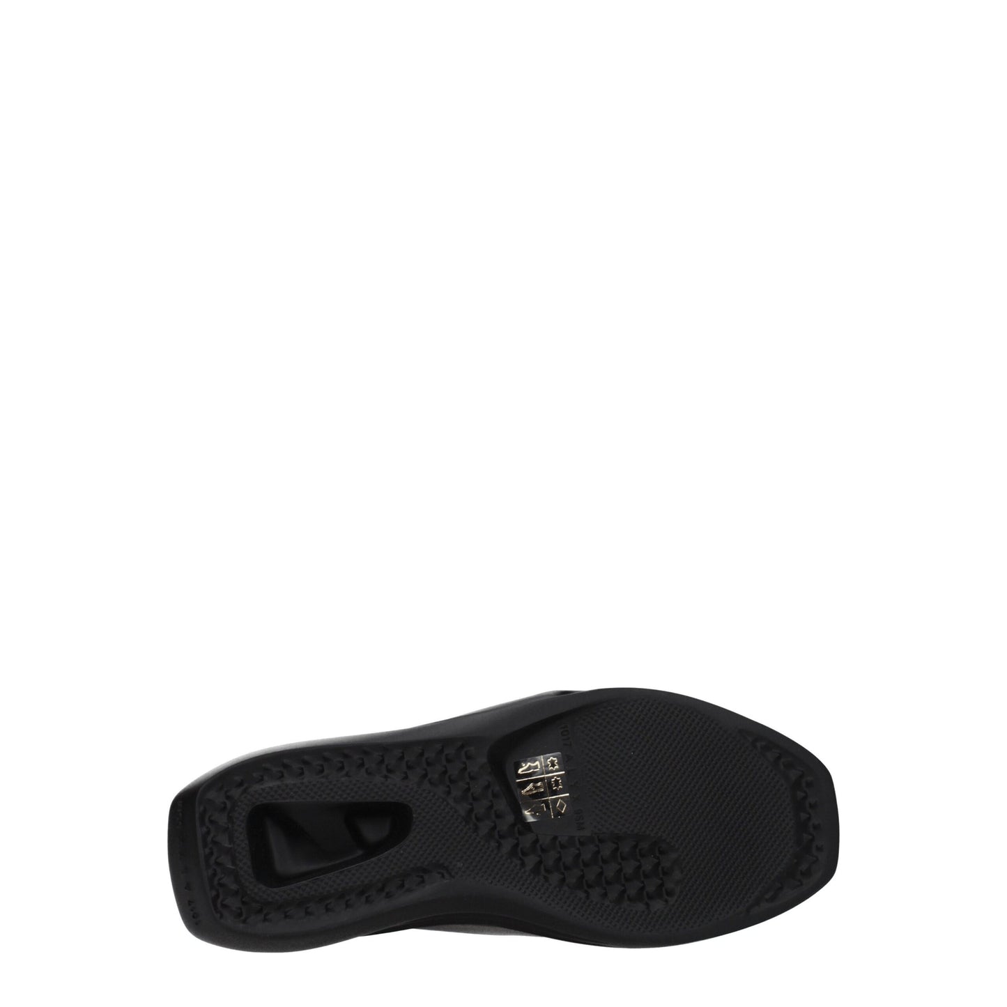 Alyx Zwarte Lederen Slippers Sandalen