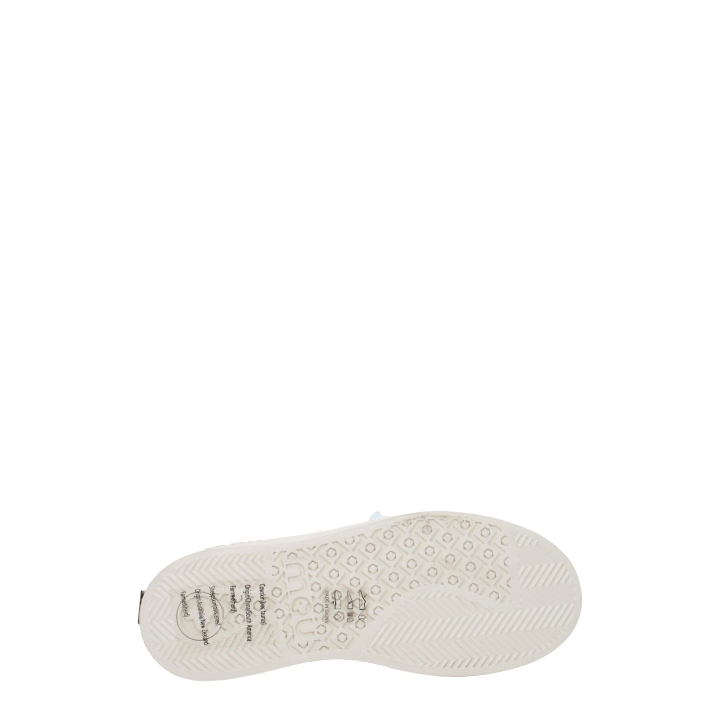 Mou Gray Leather Low Tops