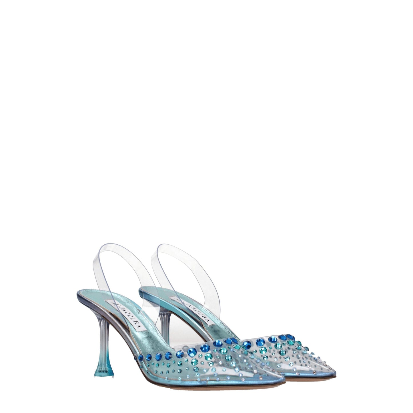 Sandales à talons aiguilles en PVC transparent Aquazzura