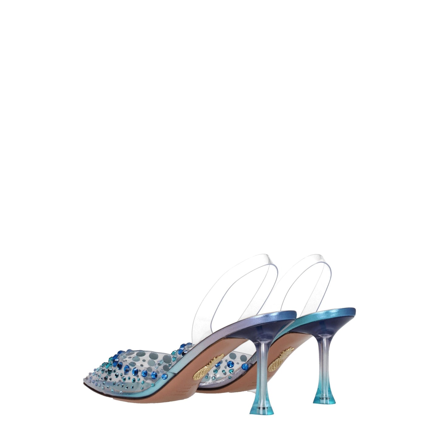 Sandales à talons aiguilles en PVC transparent Aquazzura