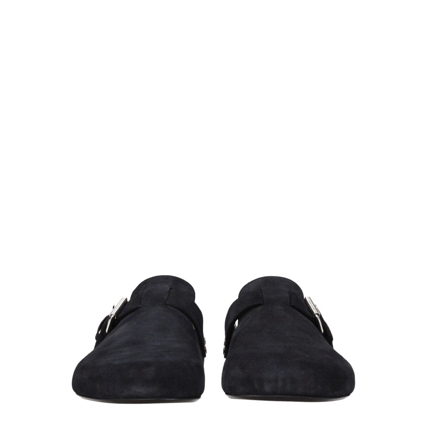 Sandales-chaussons en cuir noir Isabel Marant