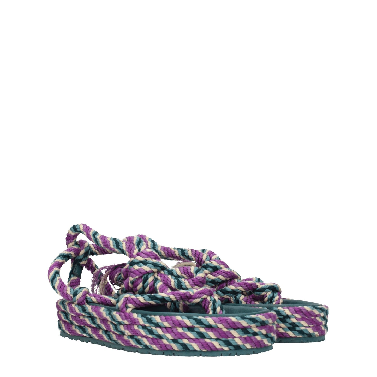 Isabel Marant platte sandalen van stof in meerdere kleuren