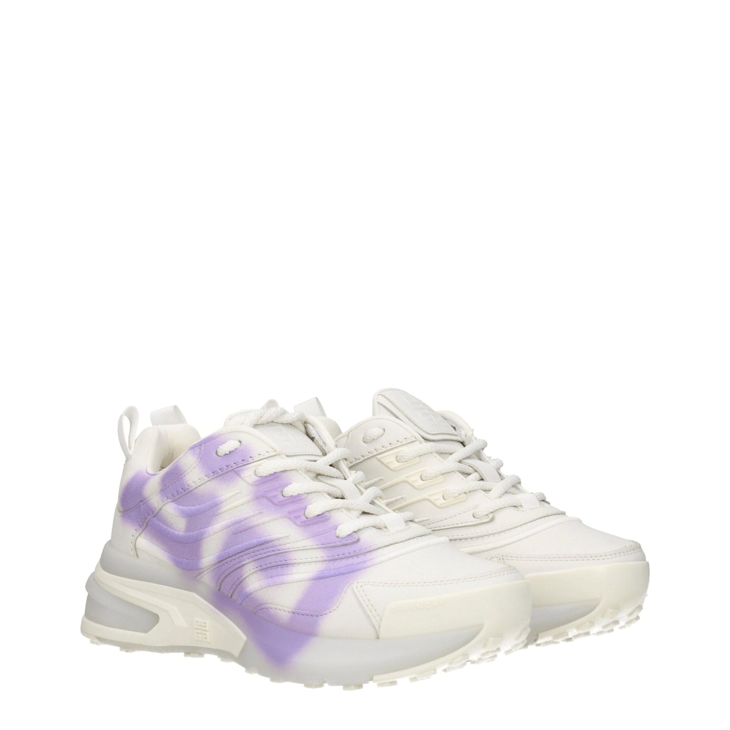 Givenchy beige leren lage sneakers