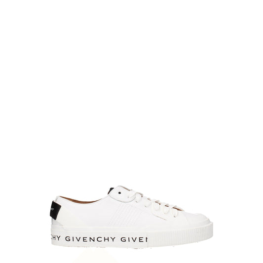 Givenchy witte leren lage sneakers
