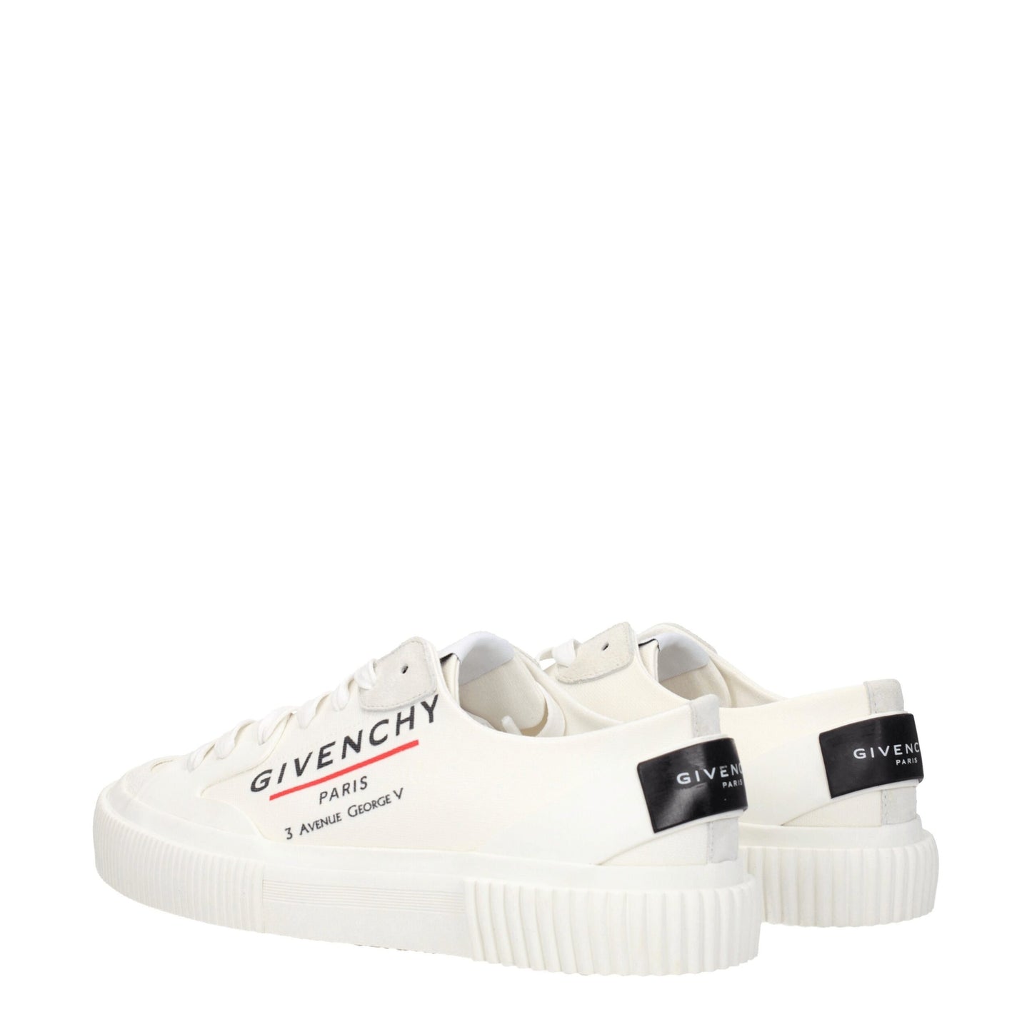 Baskets basses en tissu beige Givenchy