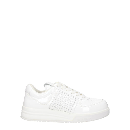 Givenchy witte leren lage sneakers