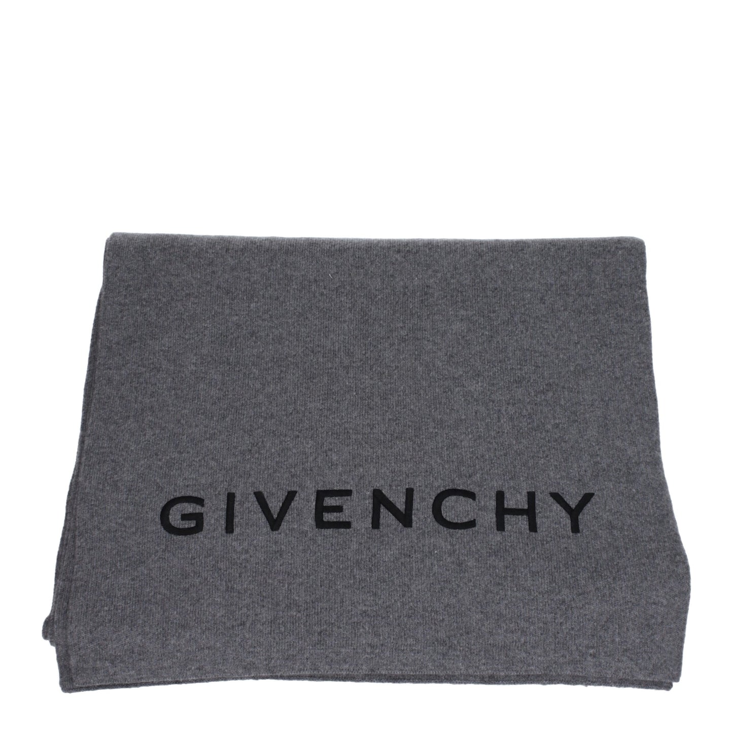 Écharpes en laine grise Givenchy