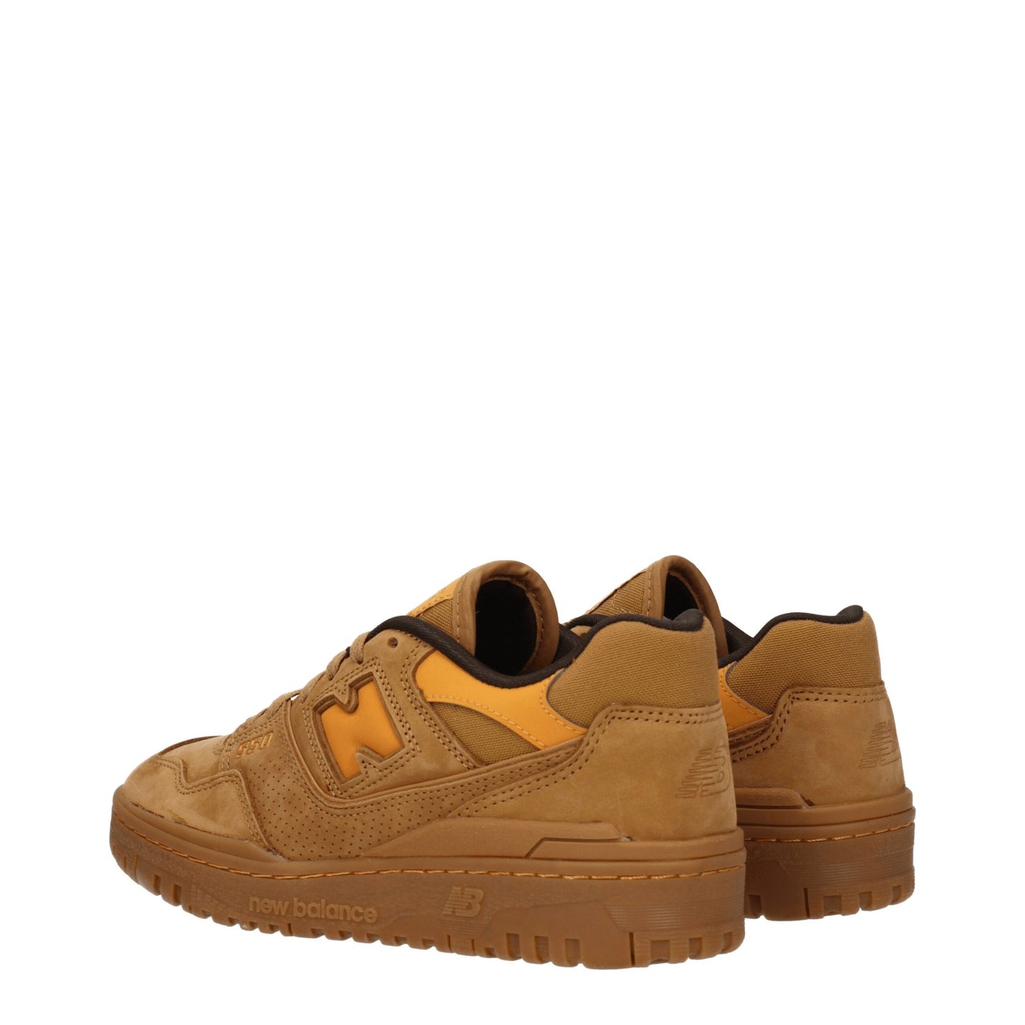 Sneakers en cuir marron New Balance