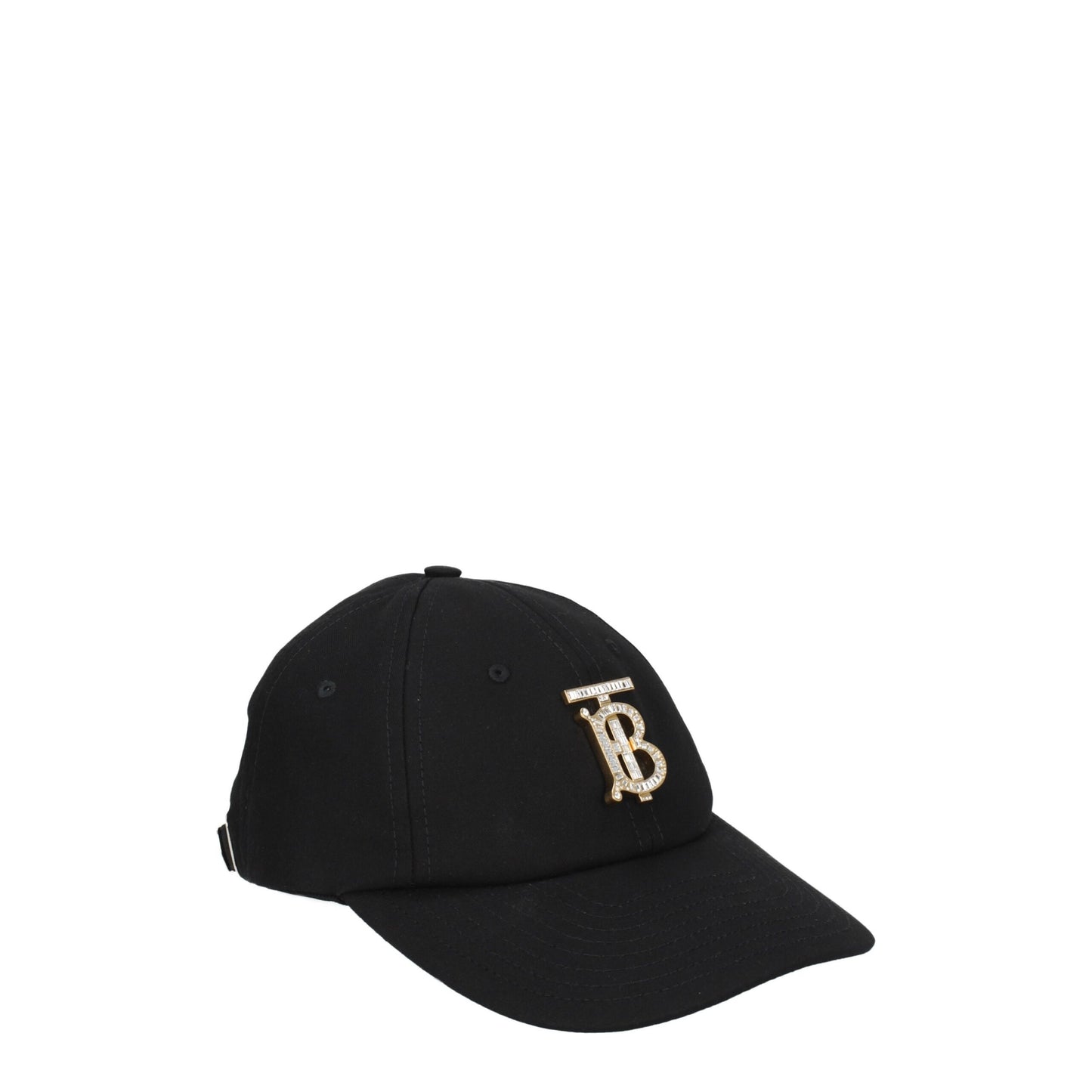Casquettes Burberry en coton noir (casquette de baseball)