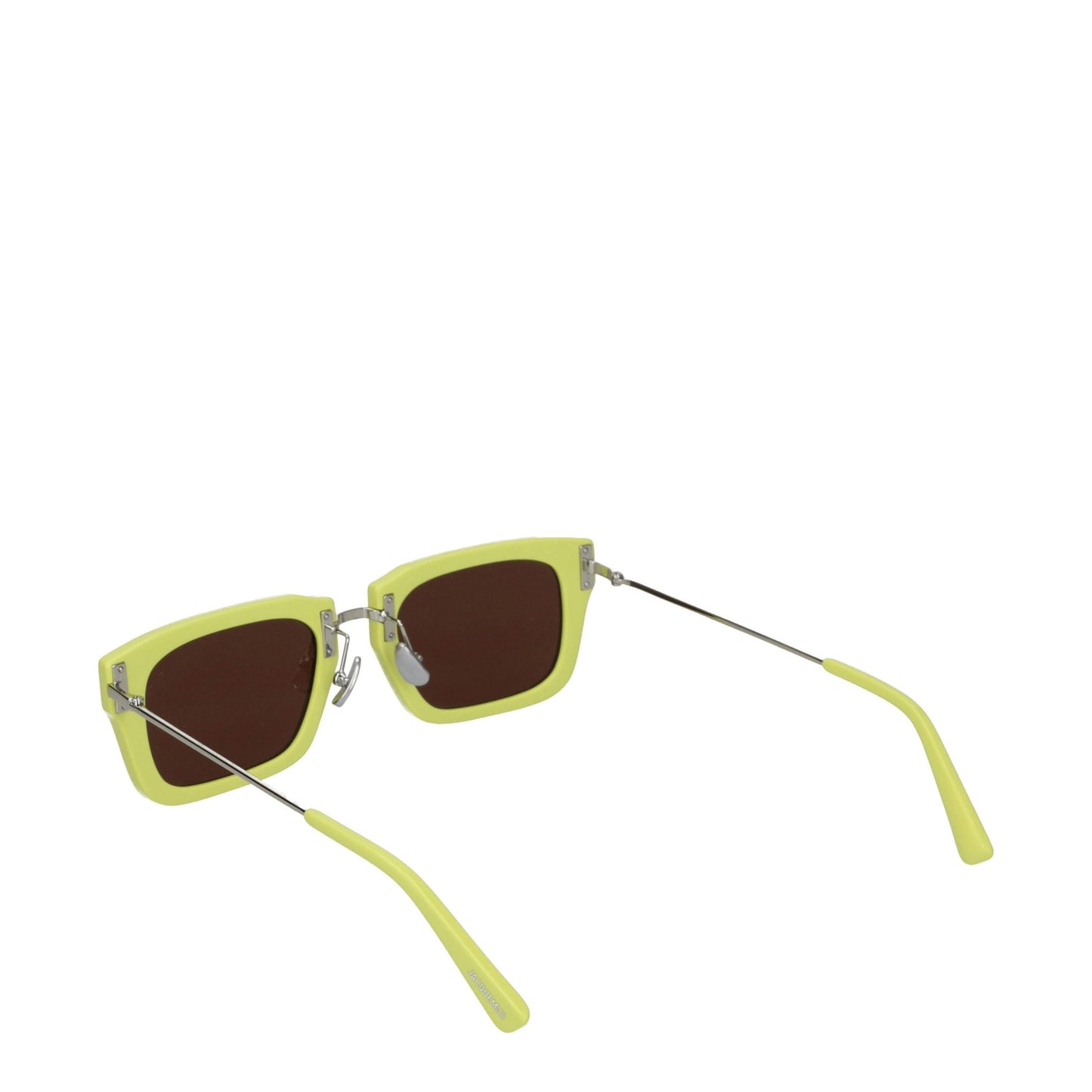 Lunettes de soleil Jacquemus en acétate jaune