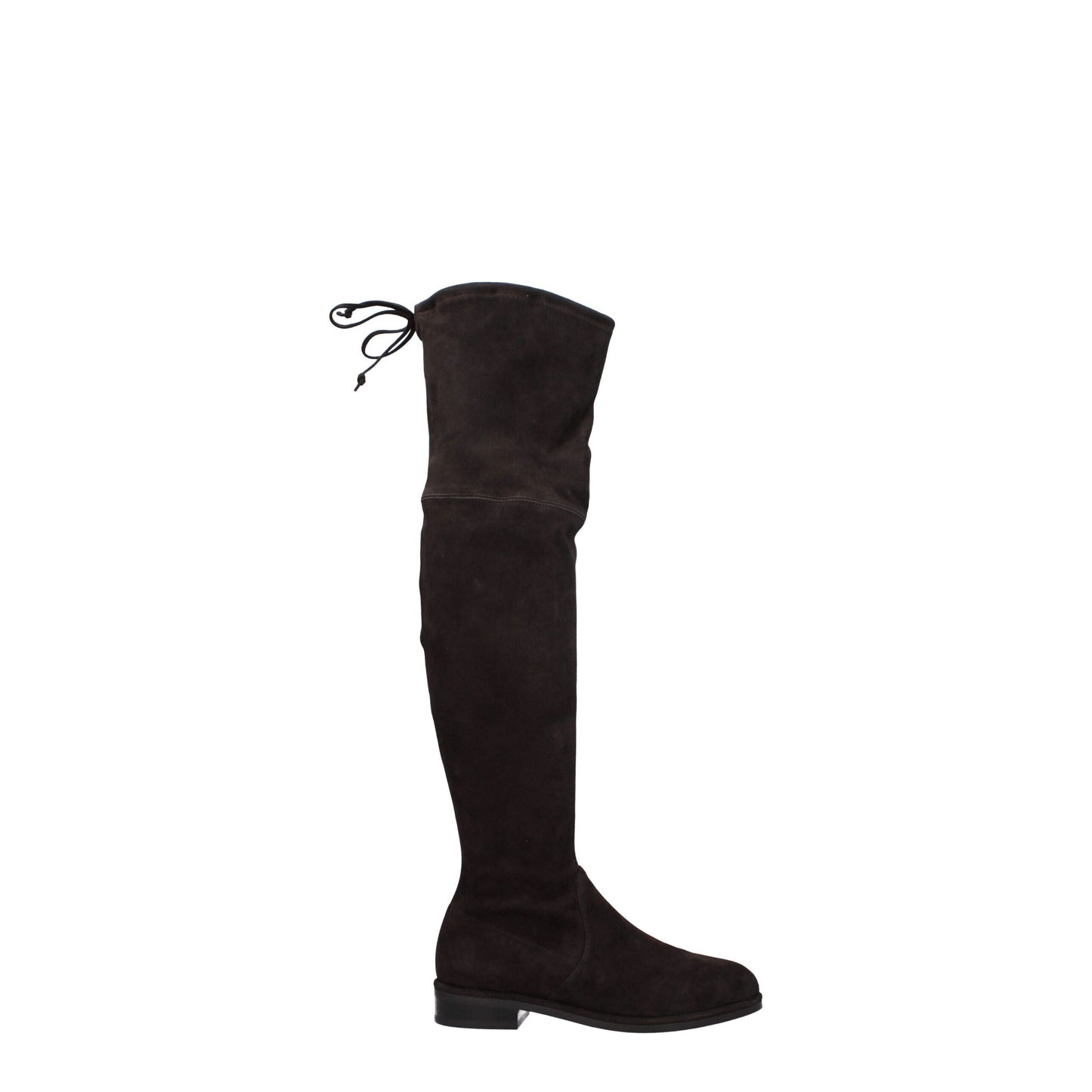 Stuart Weitzman Bruine Lederen Overknee-laarzen