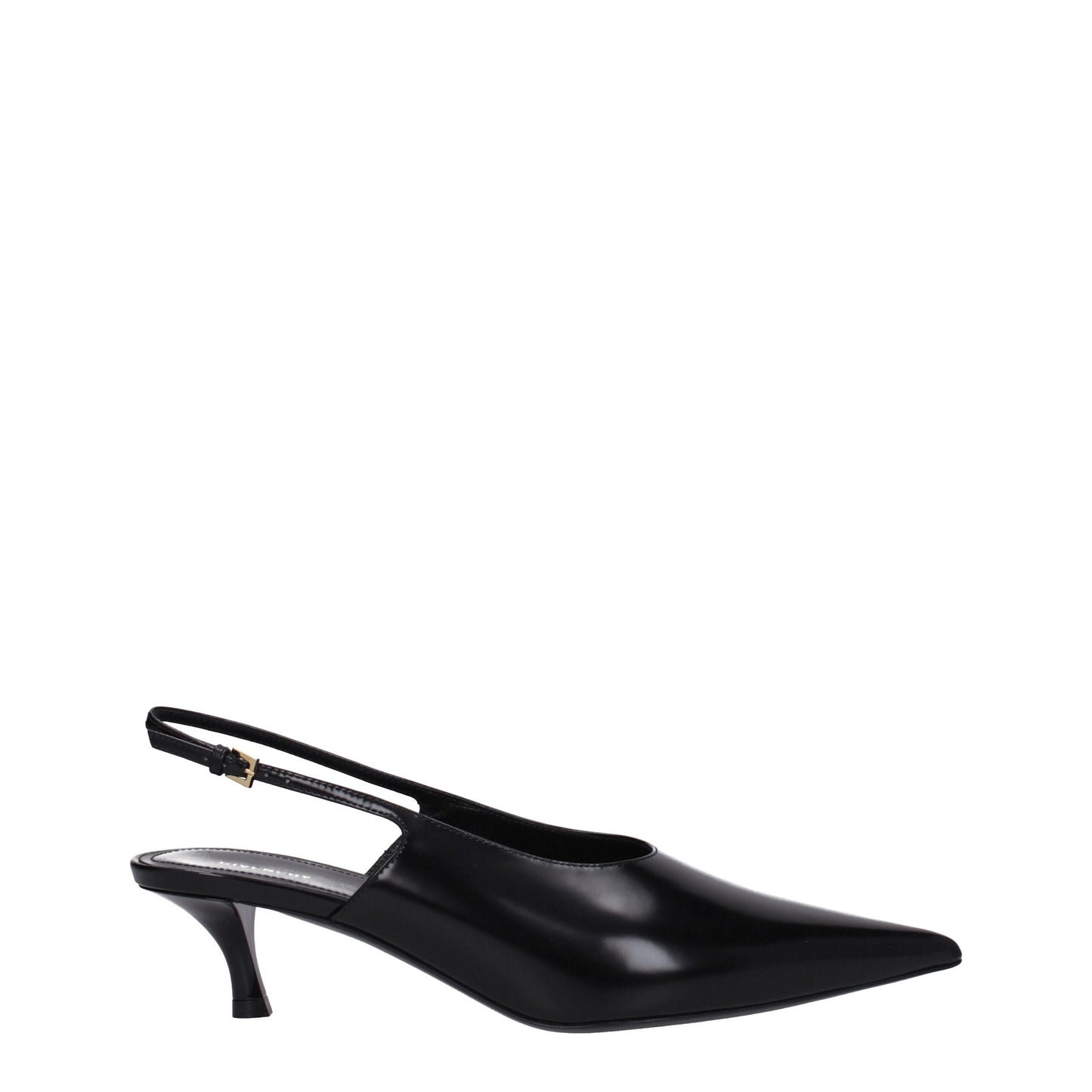 Givenchy leren pumps met een gemiddelde hak in het zwart.