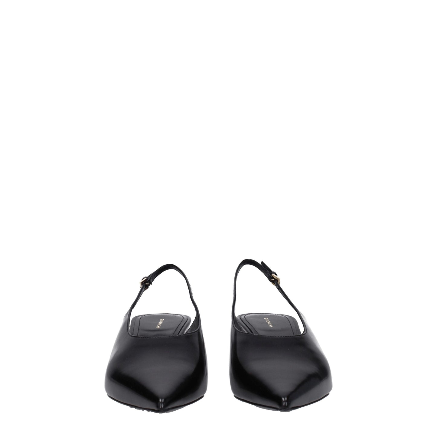 Givenchy leren pumps met een gemiddelde hak in het zwart.