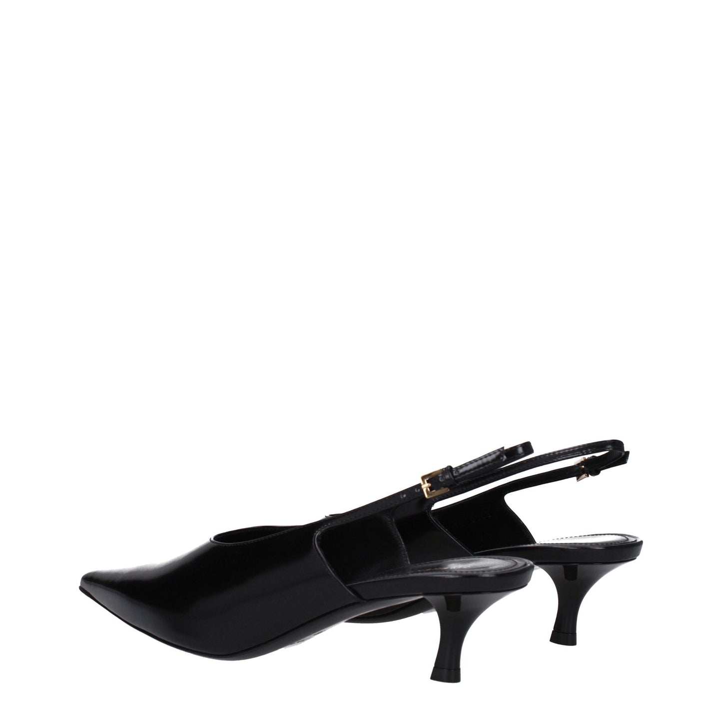 Givenchy leren pumps met een gemiddelde hak in het zwart.