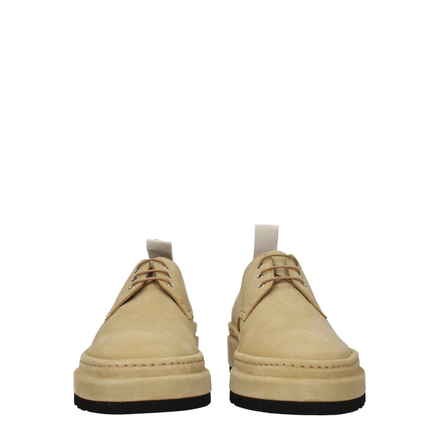Oxfords et derbies en cuir beige de Jacquemus