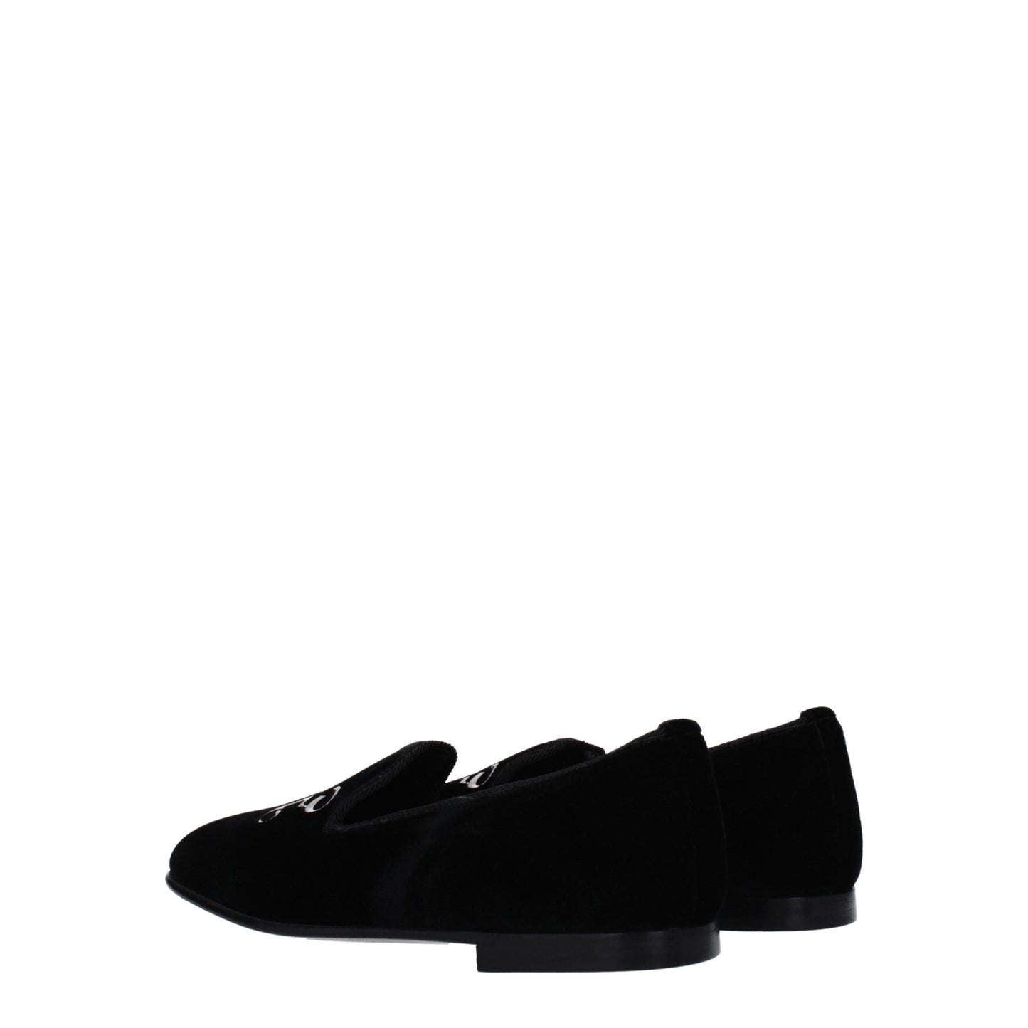 Palm Angels Zwarte Satijnen Sluipschoenen