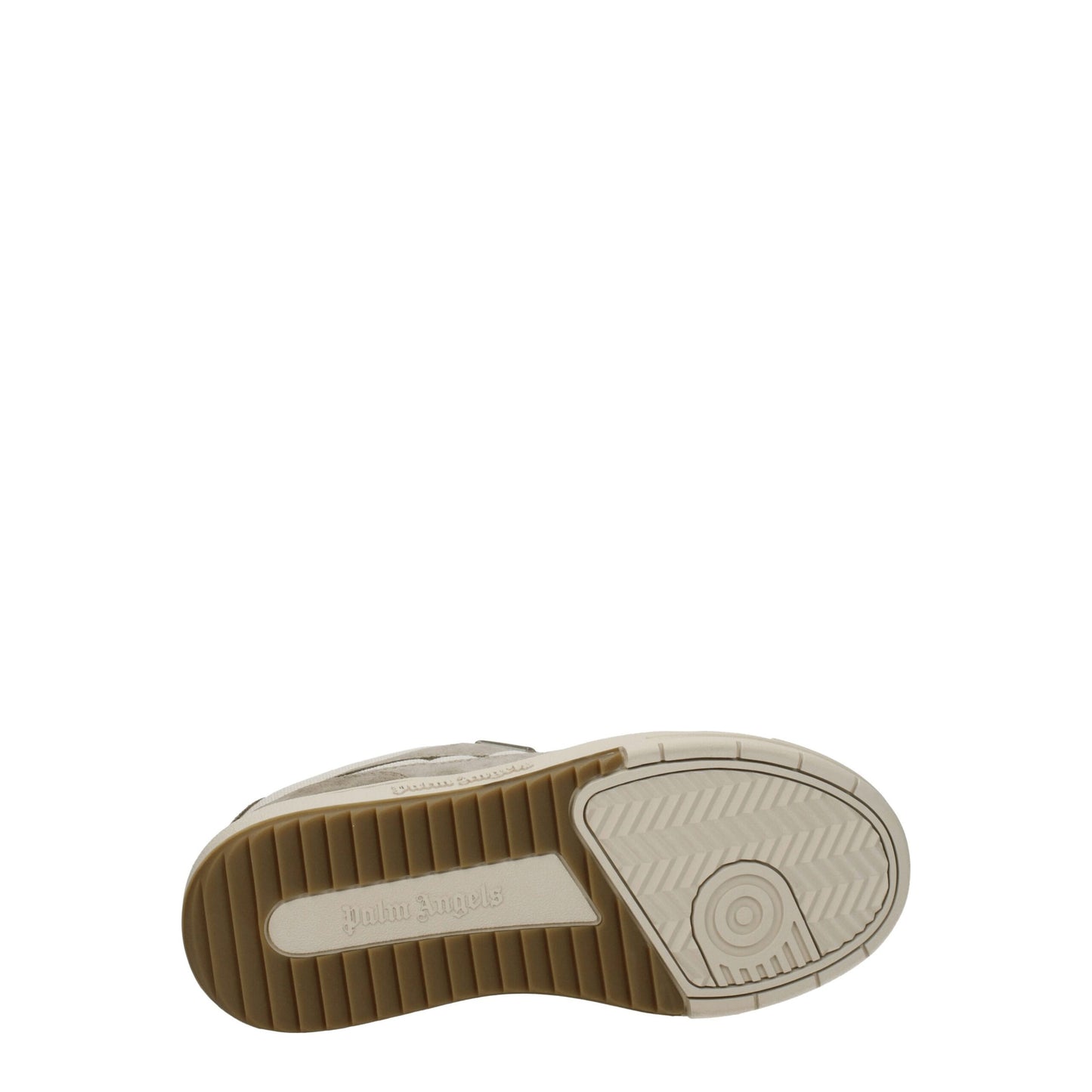 Palm Angels Beige stoffen lage sneakers
