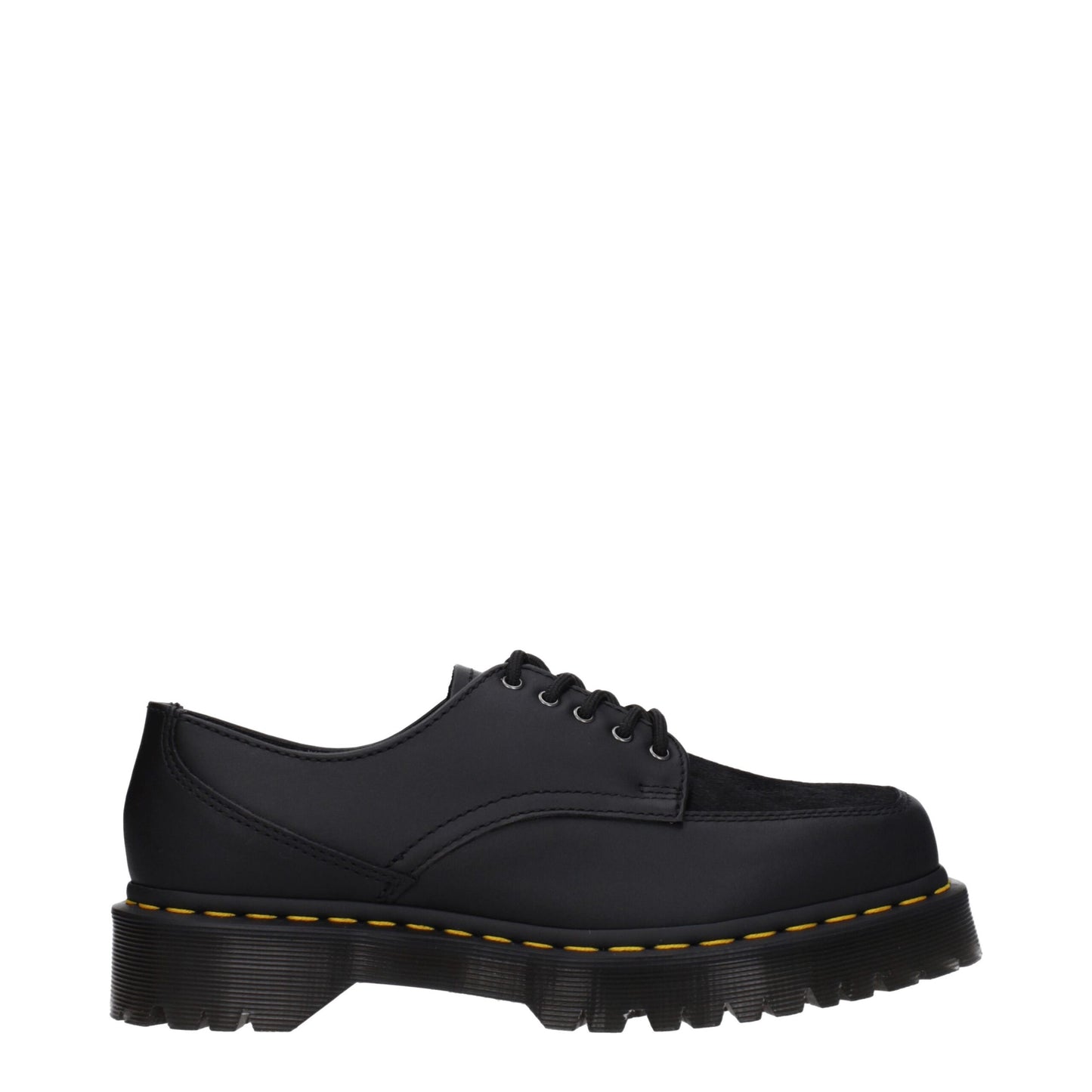 Oxfords et Derbies en cuir noir de Dr. Martens