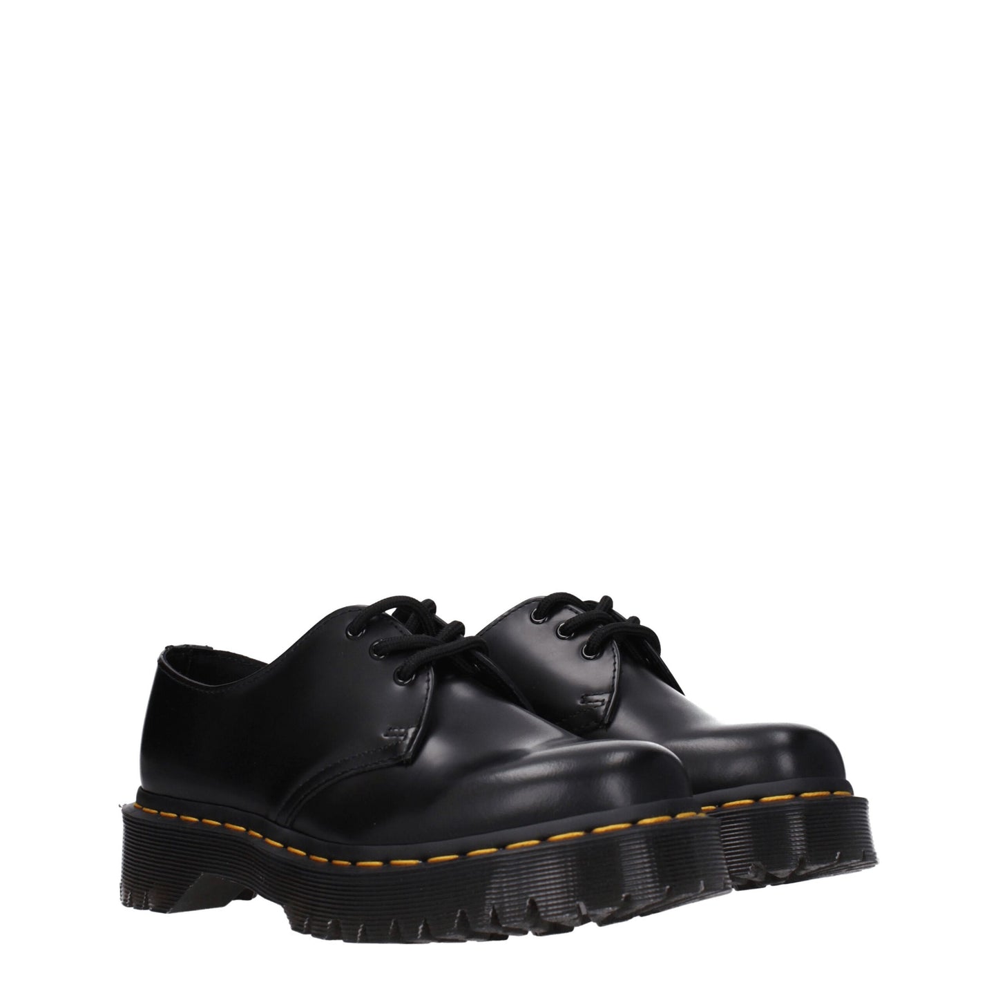 Dr. Martens Zwarte Lederen Oxford- en Derby-schoenen