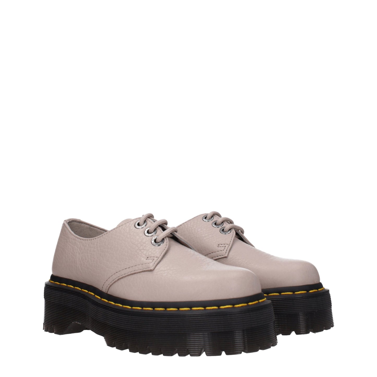 Dr. Martens grijze leren oxfords en derbies