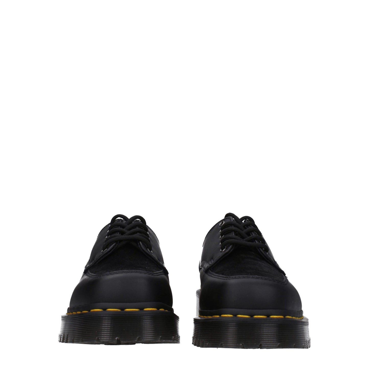 Oxfords et Derbies en cuir noir de Dr. Martens