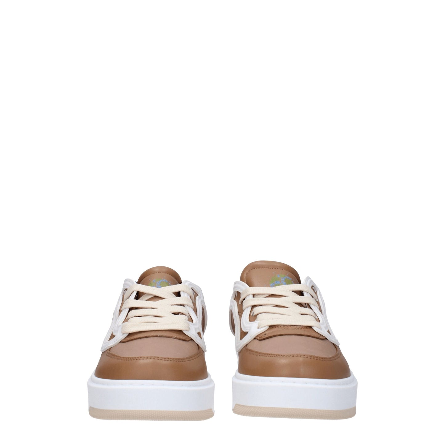 Stella McCartney bruine stoffen chunky sneakers