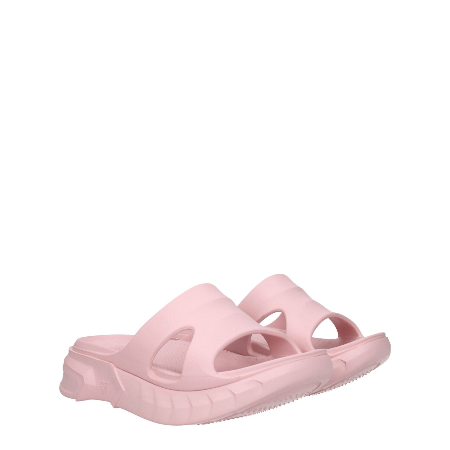 Givenchy Roze Katoenen Slippers Sandalen