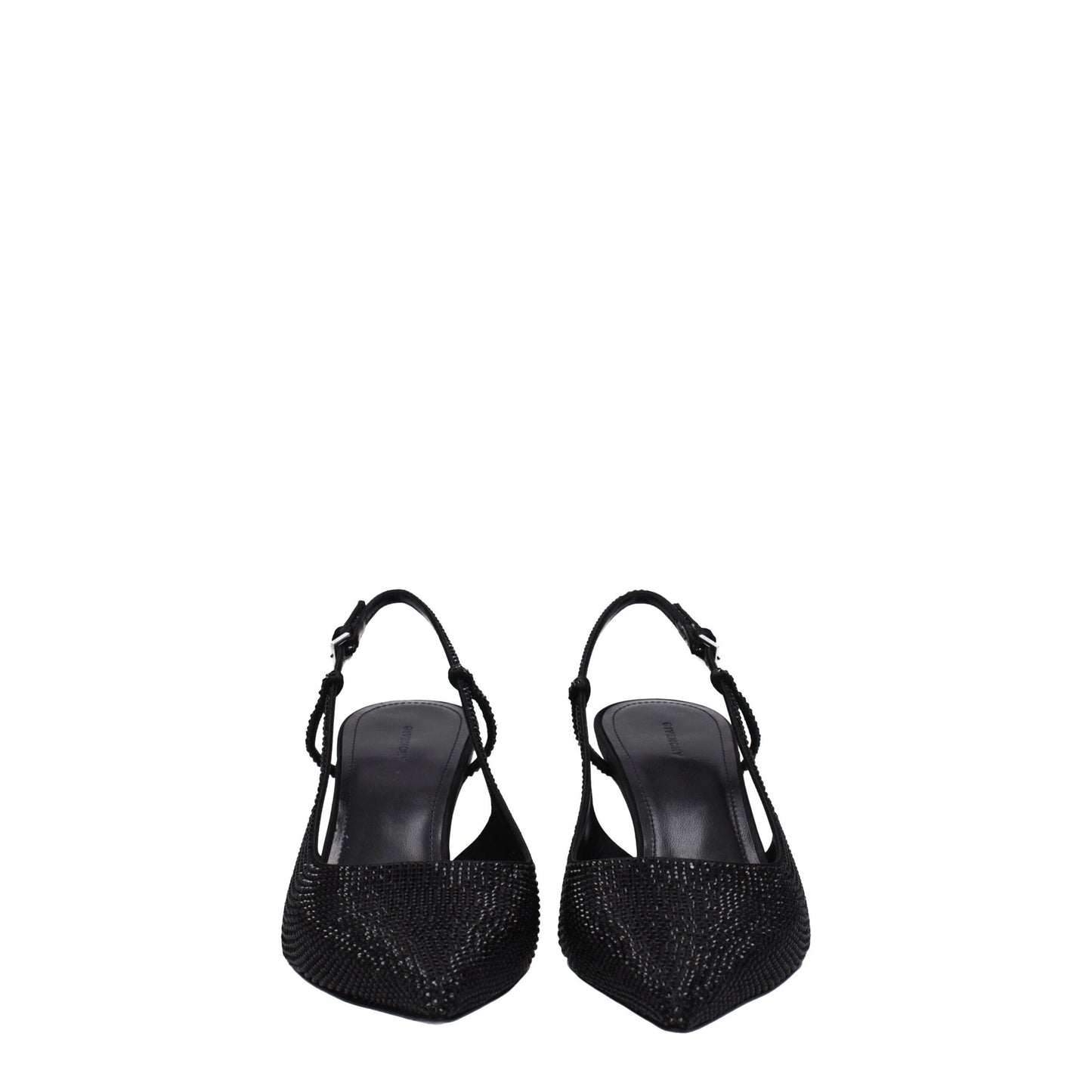 Givenchy zwarte pumps van stof met hoge hak
