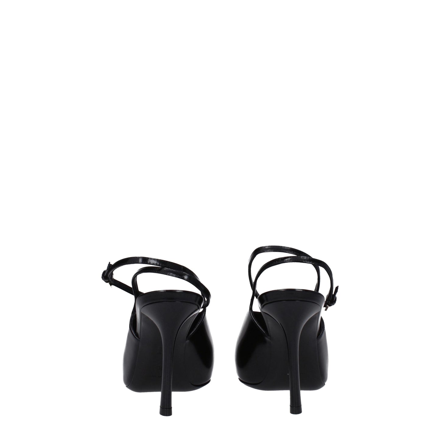 Givenchy zwarte leren pumps met hoge hak