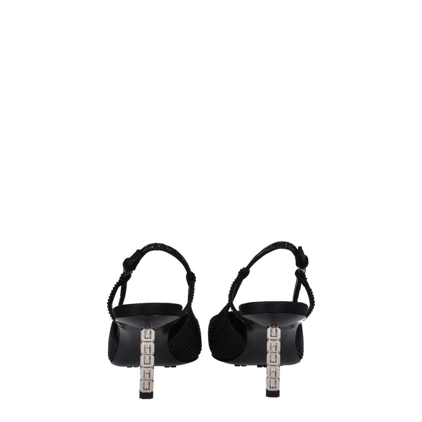 Givenchy zwarte pumps van stof met hoge hak