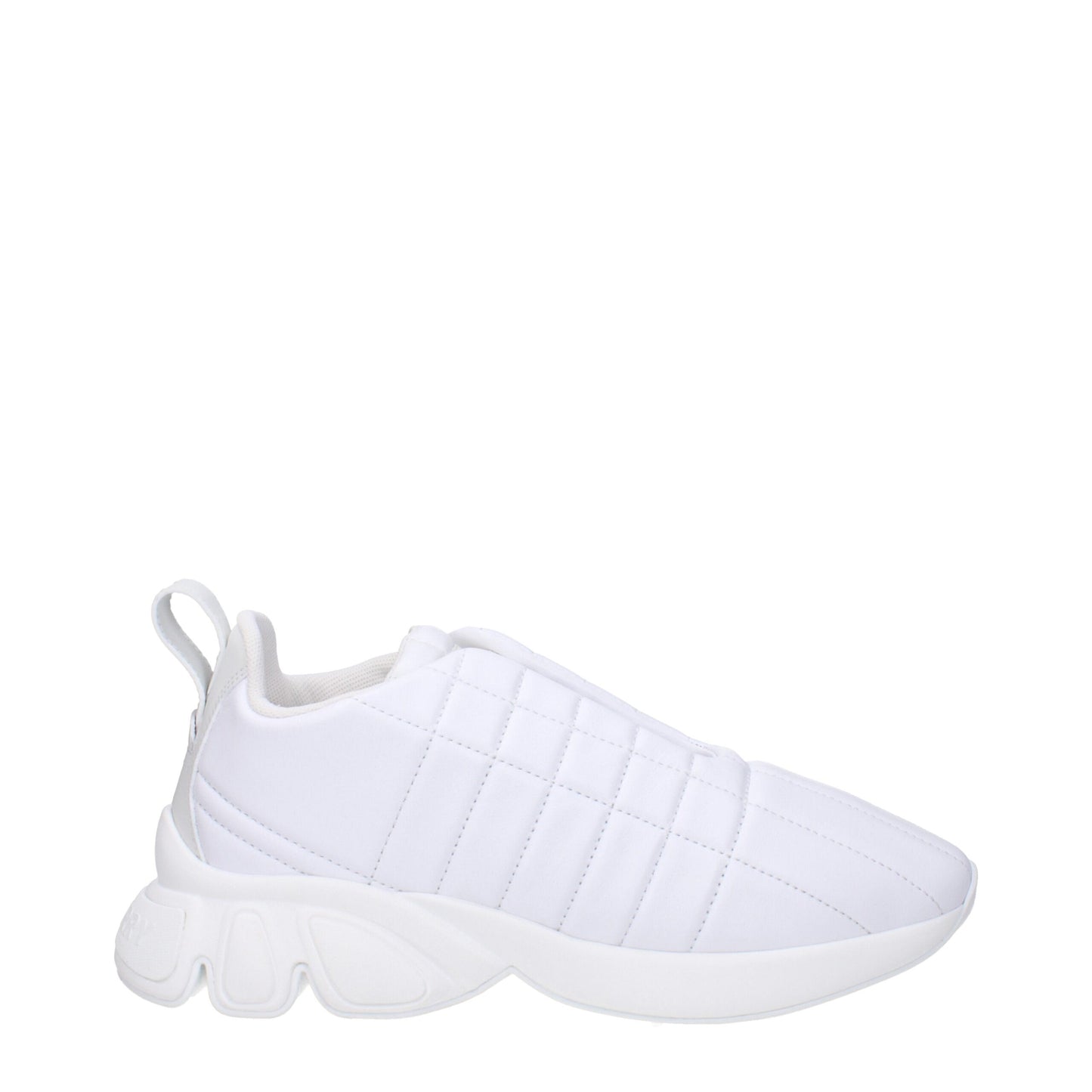 Burberry witte leren sneakers
