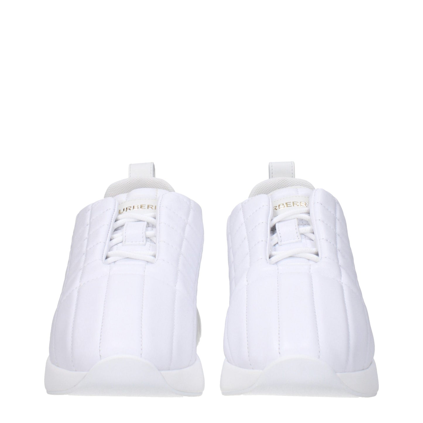 Burberry witte leren sneakers