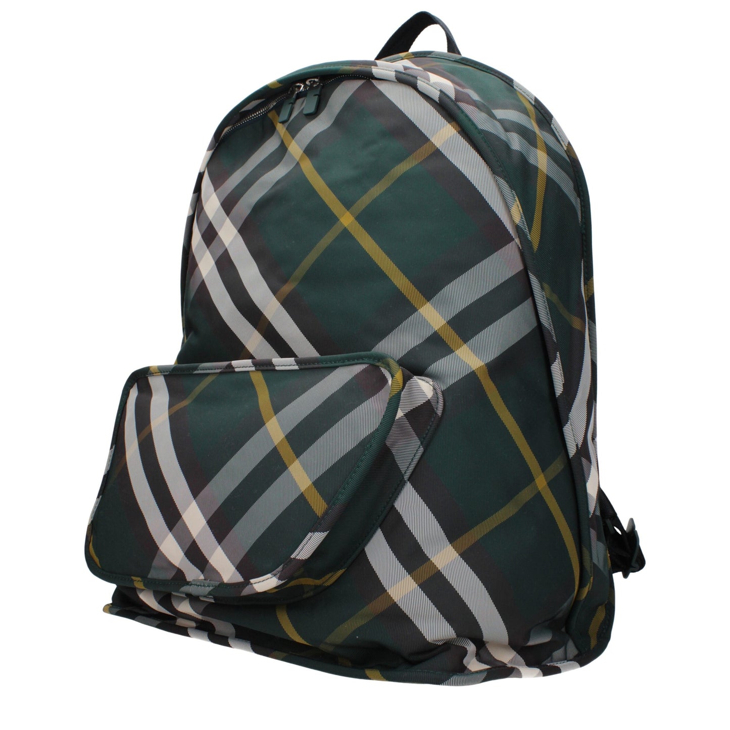 Sacs à dos en tissu vert Burberry