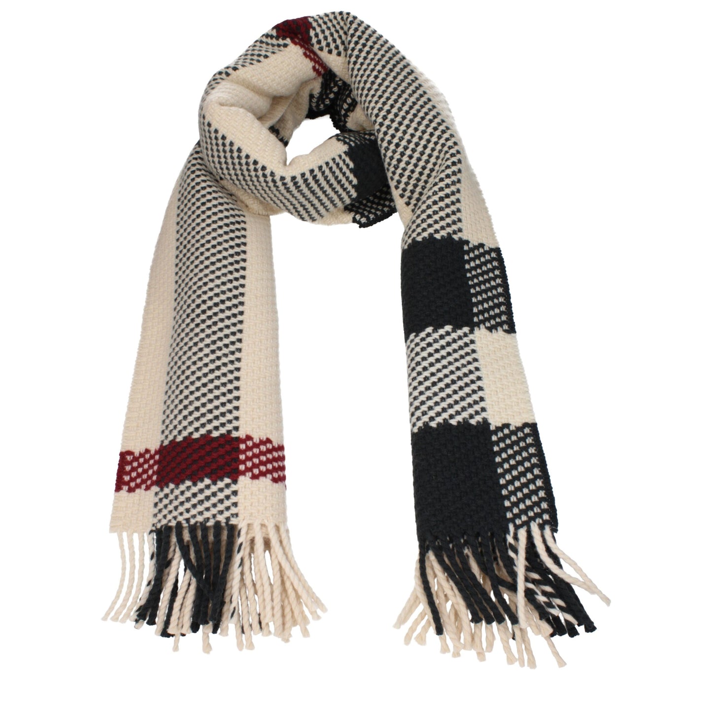 Écharpes en laine beige Burberry