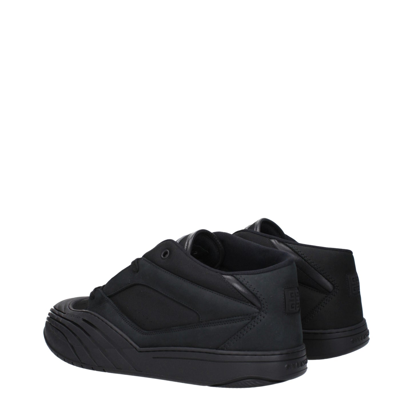Baskets basses en tissu noir Givenchy