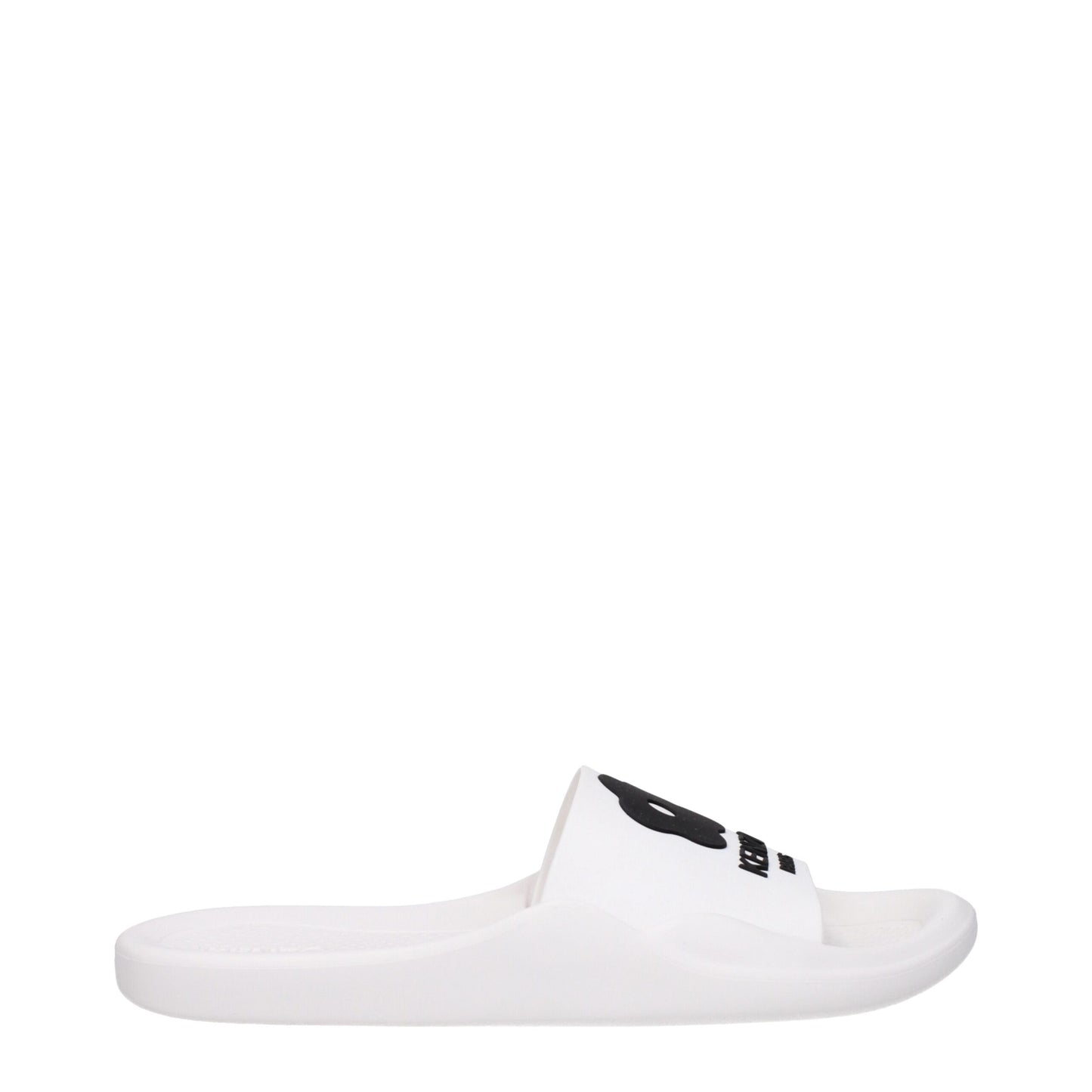 Kenzo witte katoenen slippersandalen