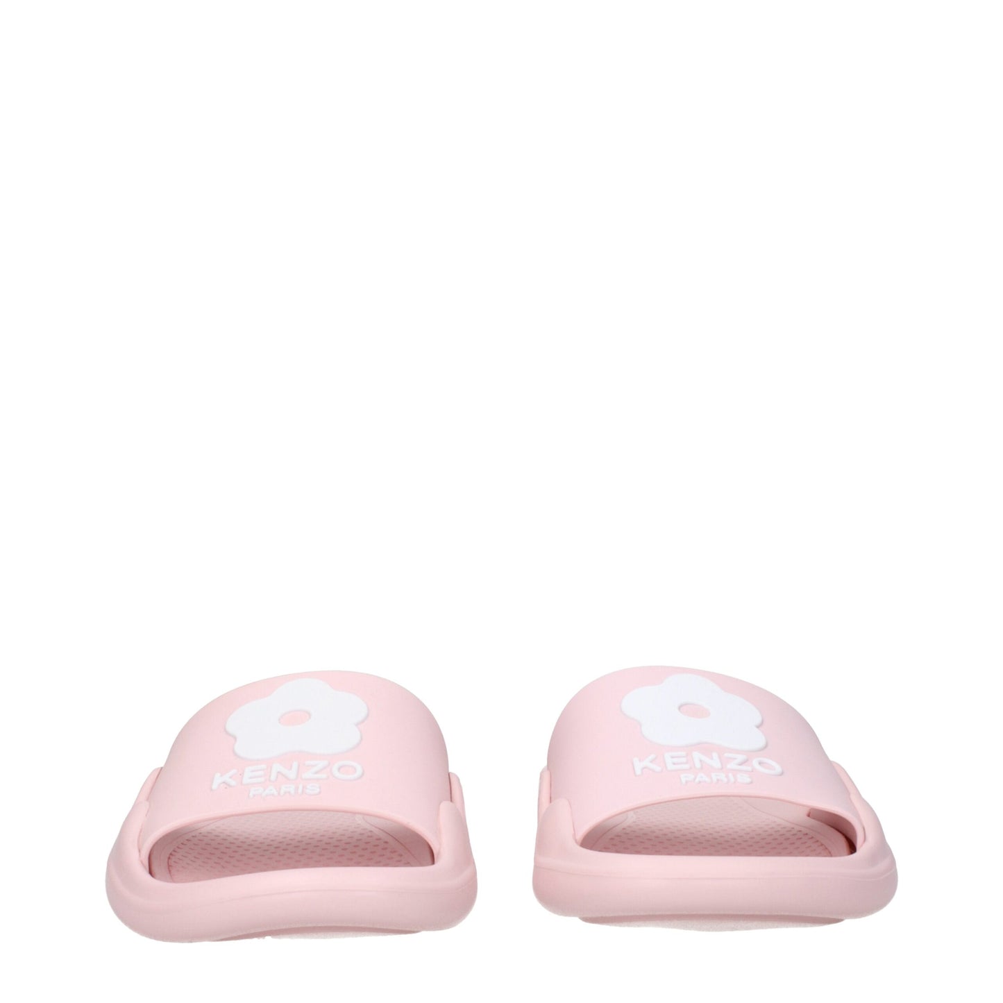 Kenzo Roze Katoenen Slippers Sandalen