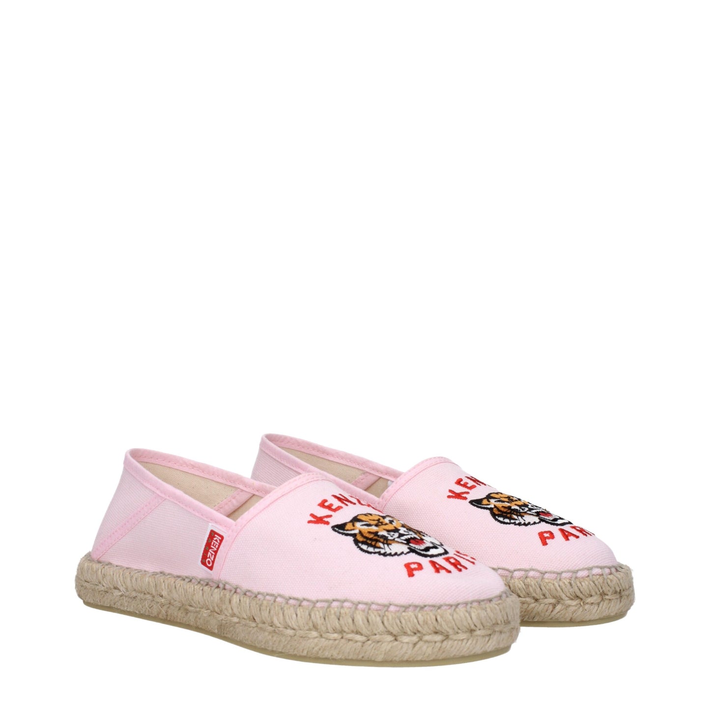 Kenzo Espadrilles van roze stof