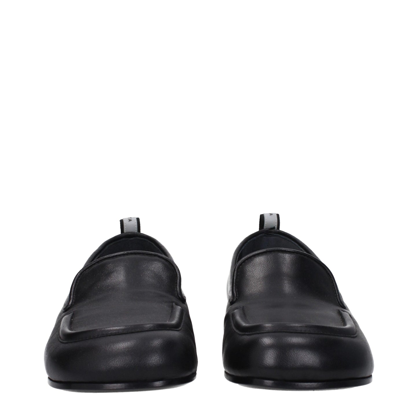 Premiata leren loafers in zwart, zonder veters