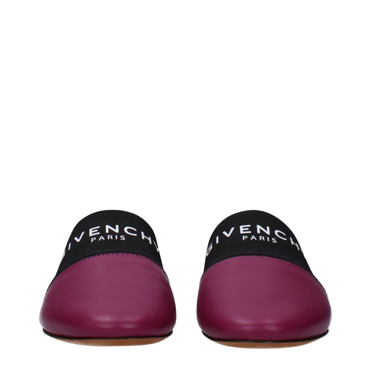 Givenchy slippersandalen van paars leer