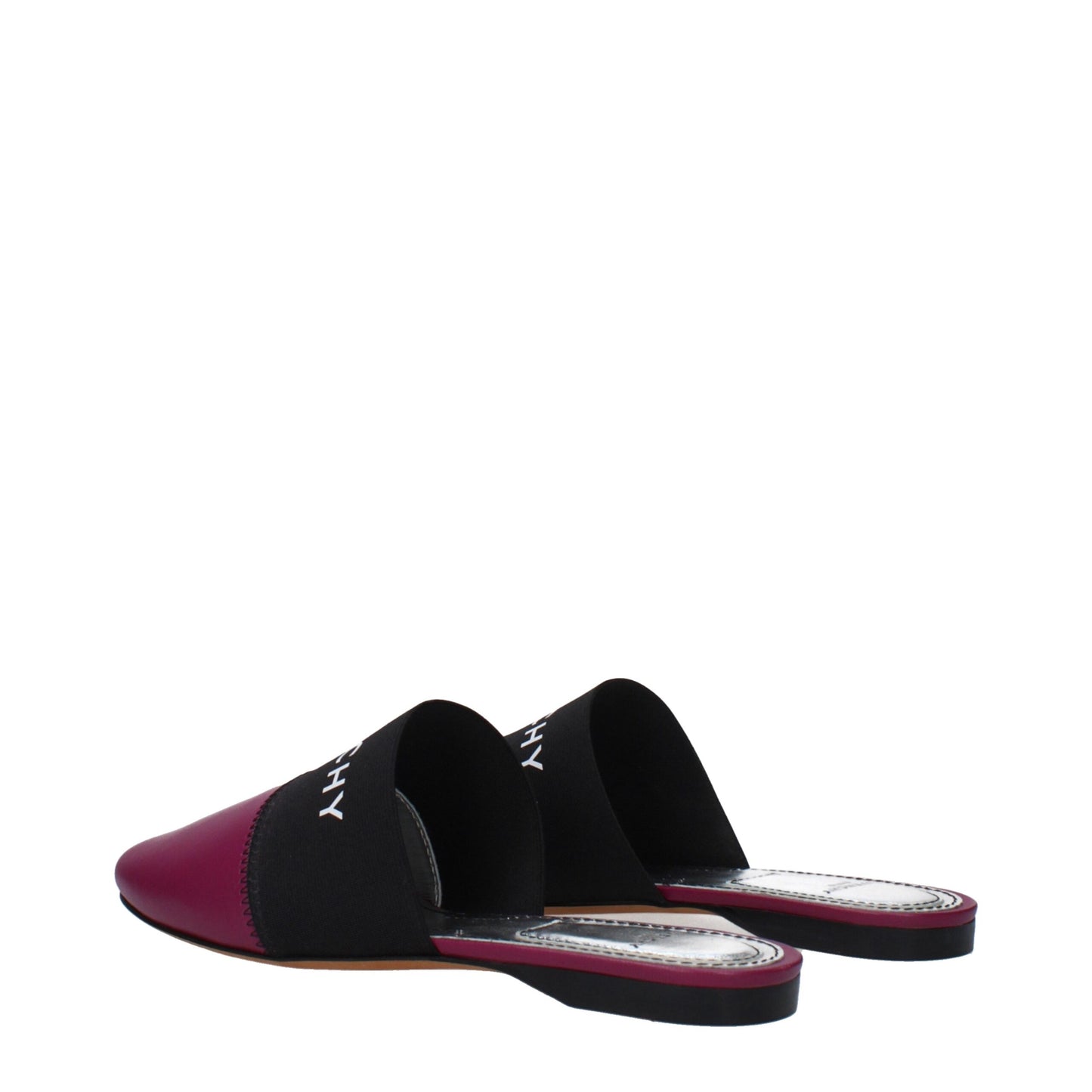 Givenchy slippersandalen van paars leer