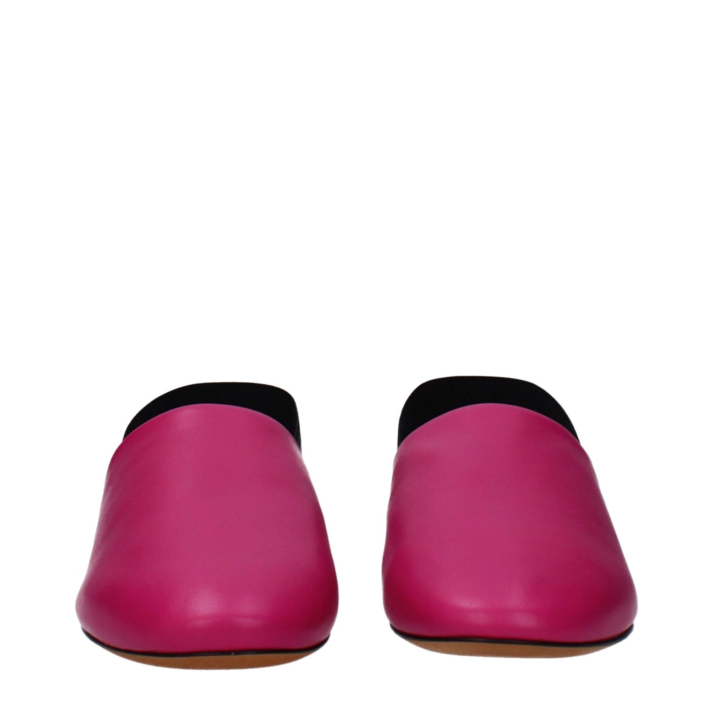 Givenchy Roze Lederen Platte Sandalen