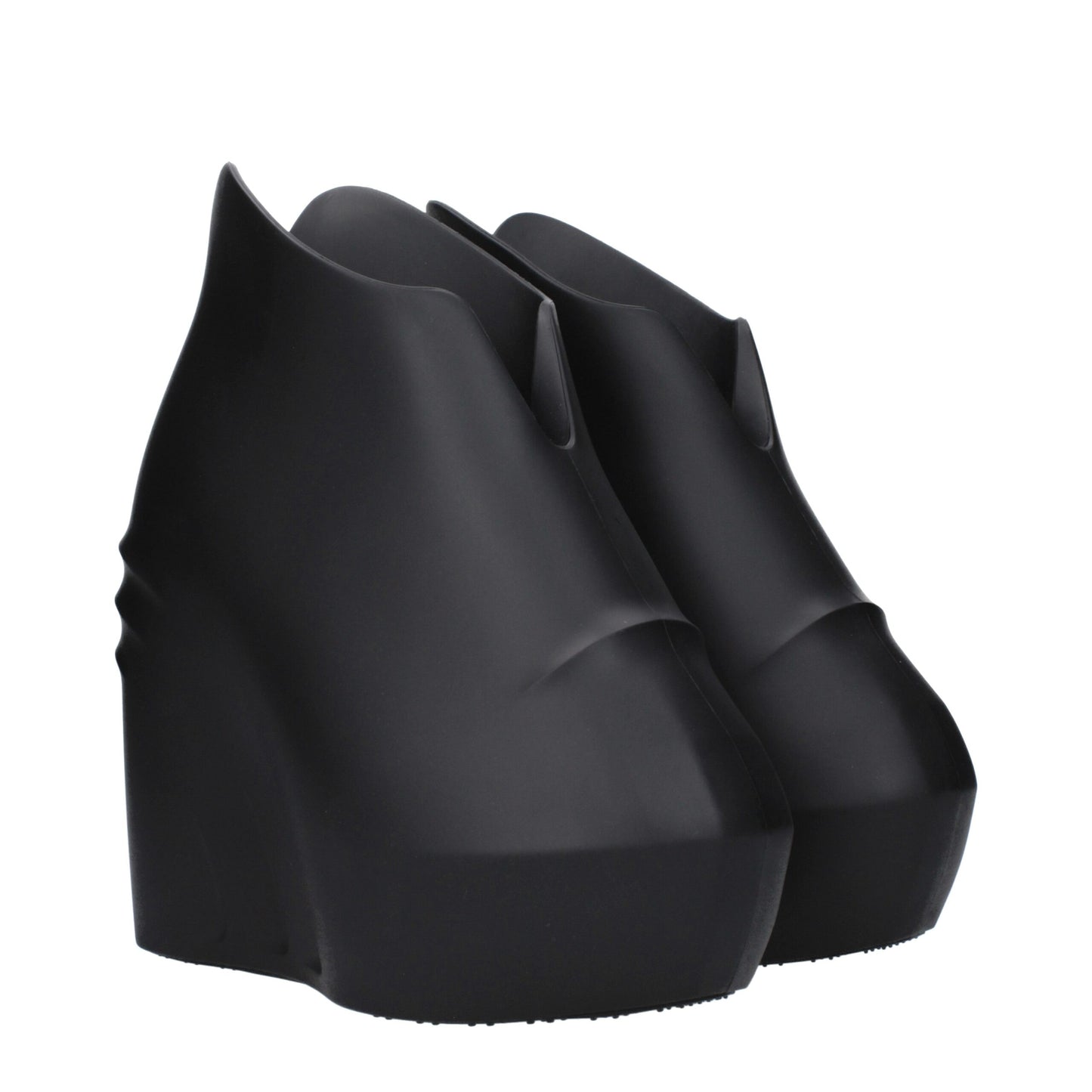 Givenchy Zwarte Wedgesandalen van Katoen