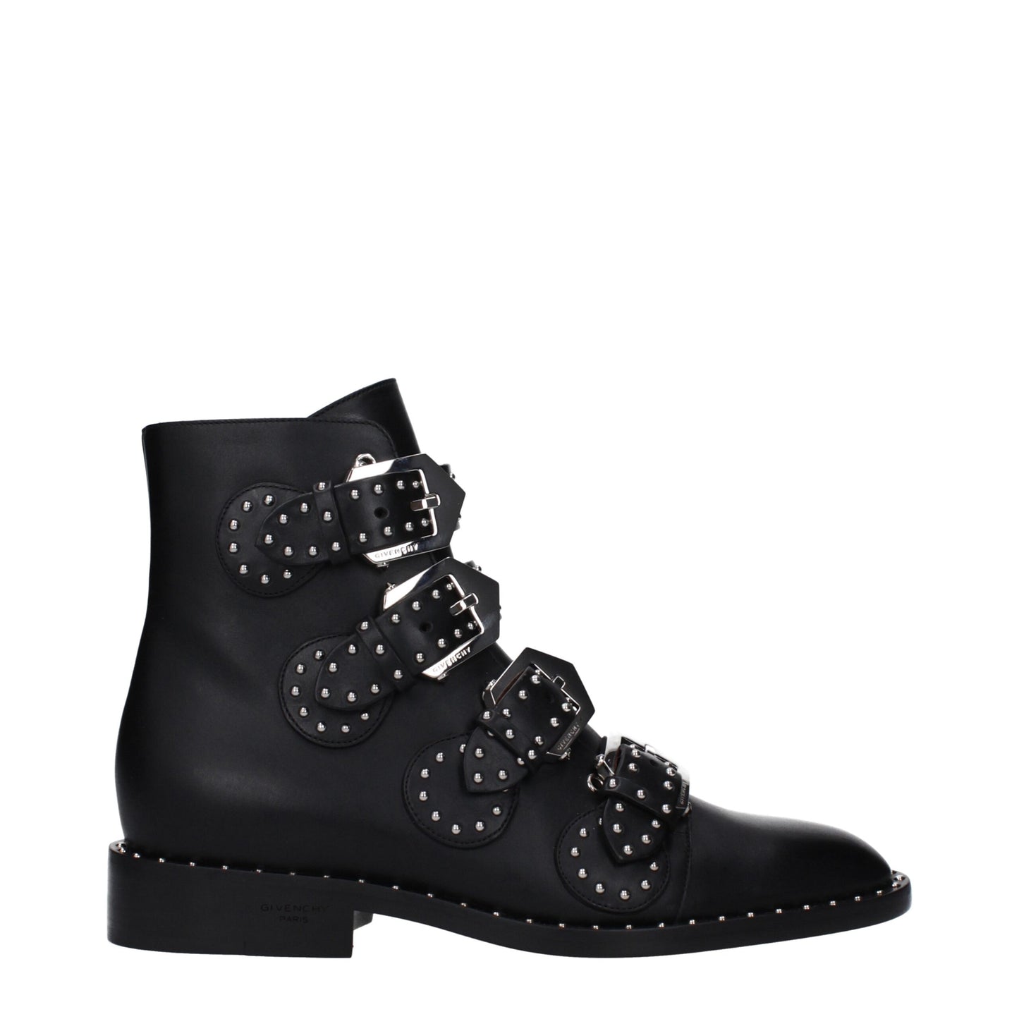 Givenchy zwarte leren enkellaarzen