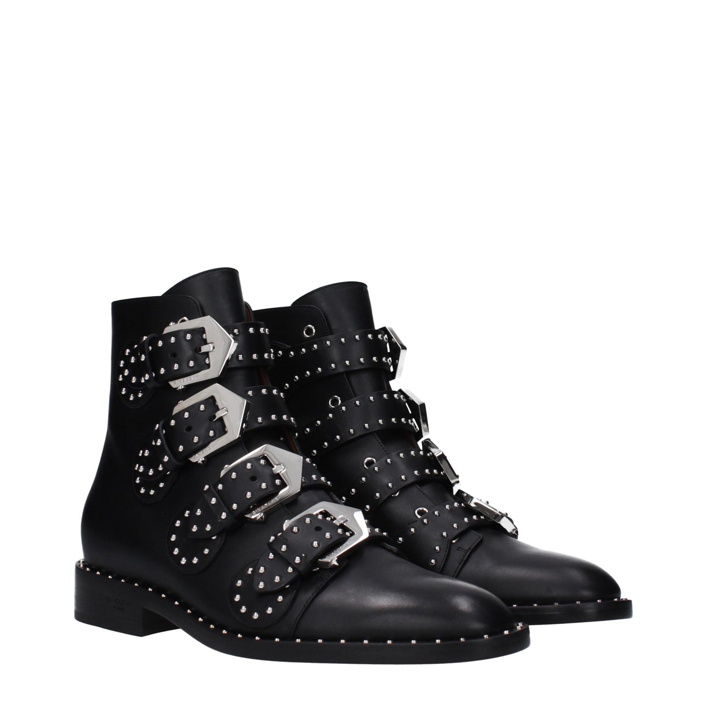 Givenchy zwarte leren enkellaarzen