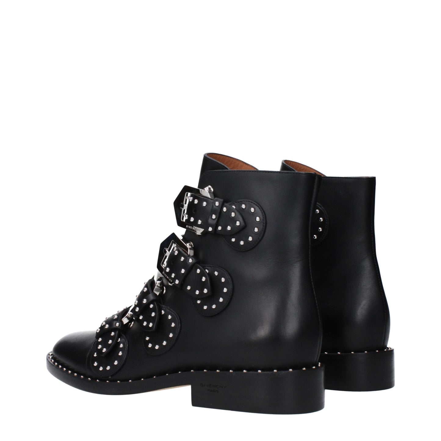 Givenchy zwarte leren enkellaarzen