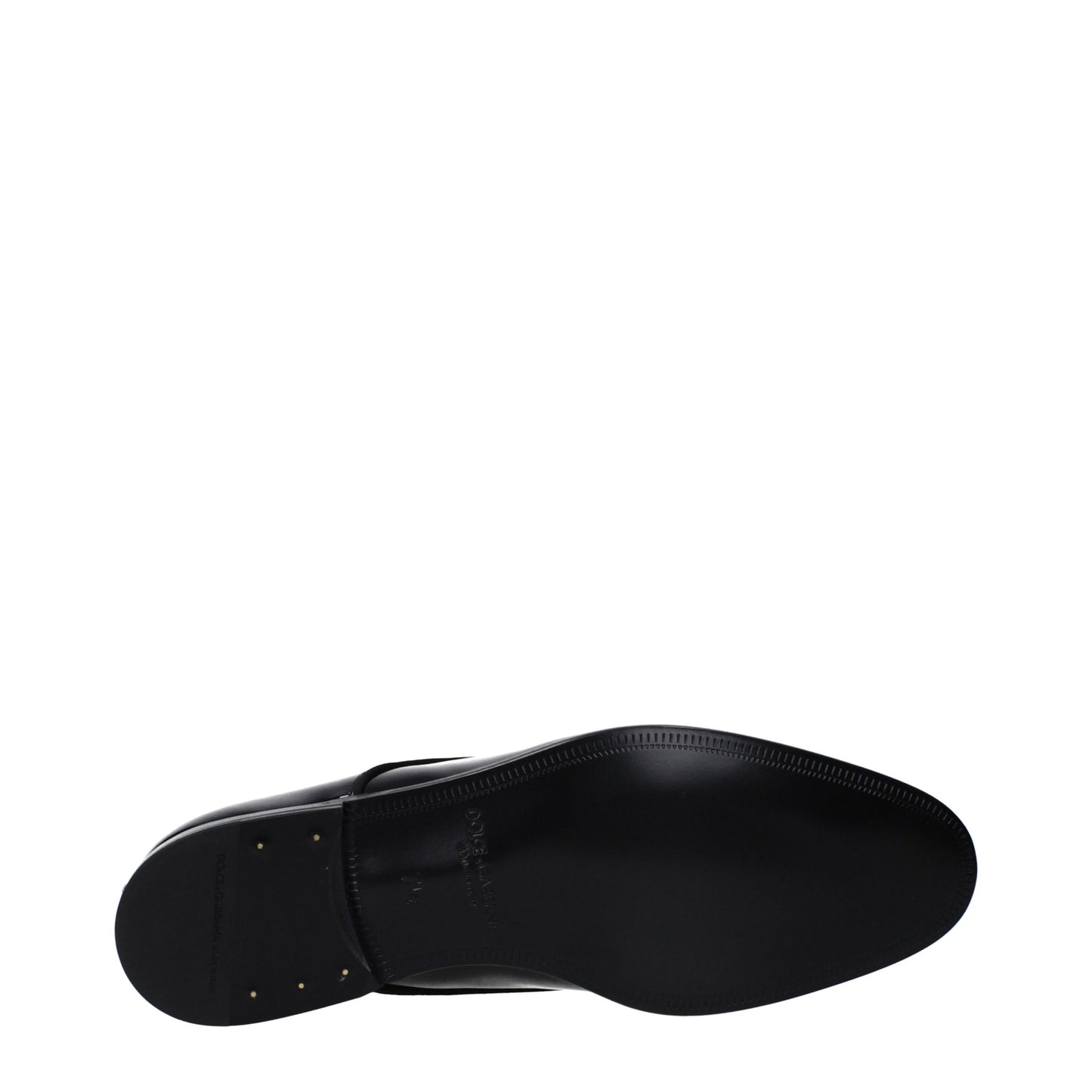 Oxfords et derbies en cuir noir de Dolce & Gabbana